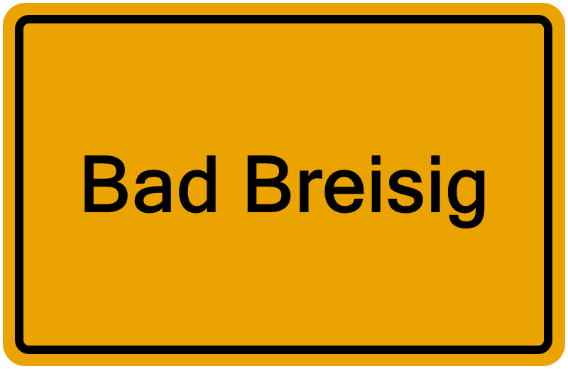 Handelsregisterauszug Bad Breisig